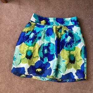 Loft floral skirt